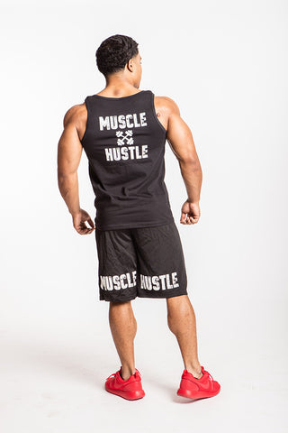 Classic Physique Muscle Hustle Tank - Black