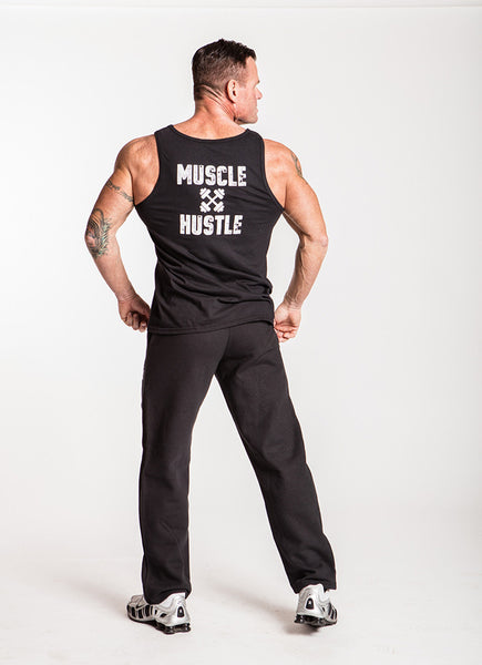 Classic Physique Muscle Hustle Pocketed Sweatpants - Black