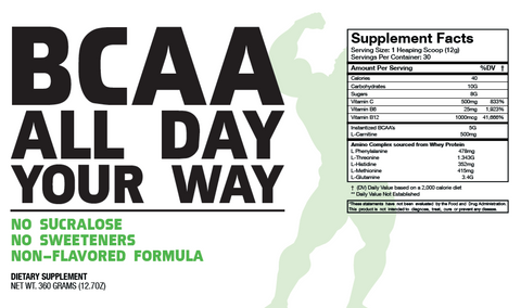 All Day Your Way BCAA